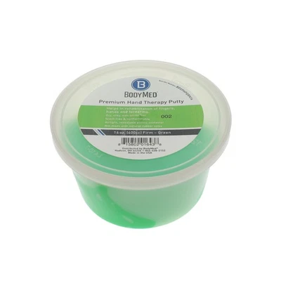 BodyMed Premium Hand Therapy Putty, Green, 16 Oz., Firm, Strengthening Therapy - Image 1 of 4