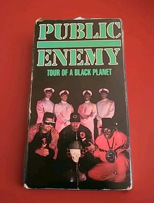 Public Enemy Tour Of A Black Planet VHS PROMO RAP HIP HOP DEF JAM - Image 1 of 3