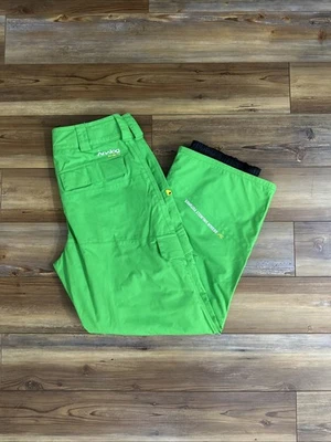 Pantalones de Snowboard Burton Analog AG Para Hombre Medianos Verde Lima Activo Pantalón 10K Foto 1 de 4