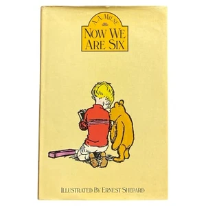 Now We are Six by A. A. Milne Hardcover Book Winnie The Pooh Methuen Vintage - Picture 1 of 11