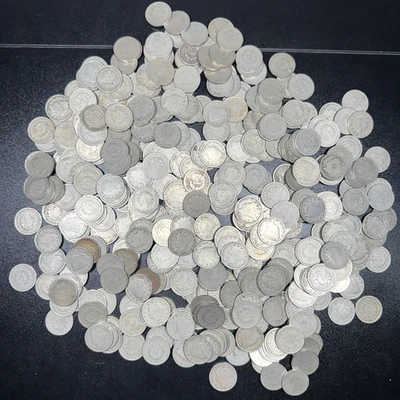 Lot of 400 Liberty V Nickels 1883-1912 Mixed Dates & Mints Exact Shown! - Image 1 of 4