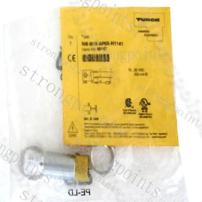 1PC TURCK NI8-M18-AP6X-H1141 4611233 Inductive sensor PNP ~ - Image 1 of 4