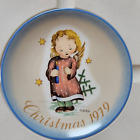 Christmas 1979 Starlight Angel Plate By Sister Berta Hummel Vintage Schmid