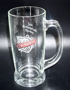 Duckstein Bier Bierkrug Bierhumpen Henkel Logo Klar 0,5l Bar Gastro Nobel - Bild 1 von 3