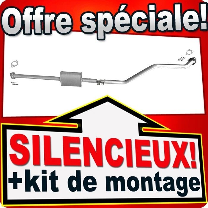 Silencieux Intermédiaire pour MITSUBISHI LANCER VII 1.3 82CH 1.6 98CH 2003-2011 - Photo 1/1