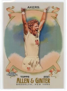 2021 Topps Allen & Ginter Chrome Refractor Michelle Akers #221 - Picture 1 of 2