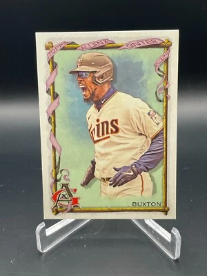 2023 Topps Allen & Ginter Byron Buxton #390 Short Print Minnesota Twins - Image 1 of 4