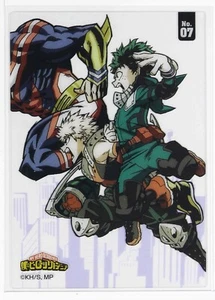 My Hero Academia Clear Card Collection Gum No.007 - Imagen 1 de 4