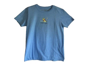 Neu Teddy the Dog ~ Slush Puppy ~ T-Shirt blau Größe M ~ S/S Rundhalsausschnitt (3) - Bild 1 von 5