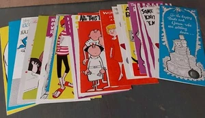 Charmers Vintage Novità Divertenti Kitschy Biglietti Auguri Charm Campioni Artigianali Lotto 22 - Foto 1 di 7