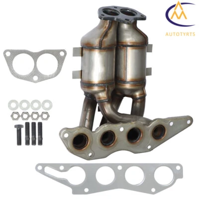 Convertidor catalítico colector delantero 16573 para Mitsubishi Eclipse 2006-2012 2,4 L Foto 1 de 4