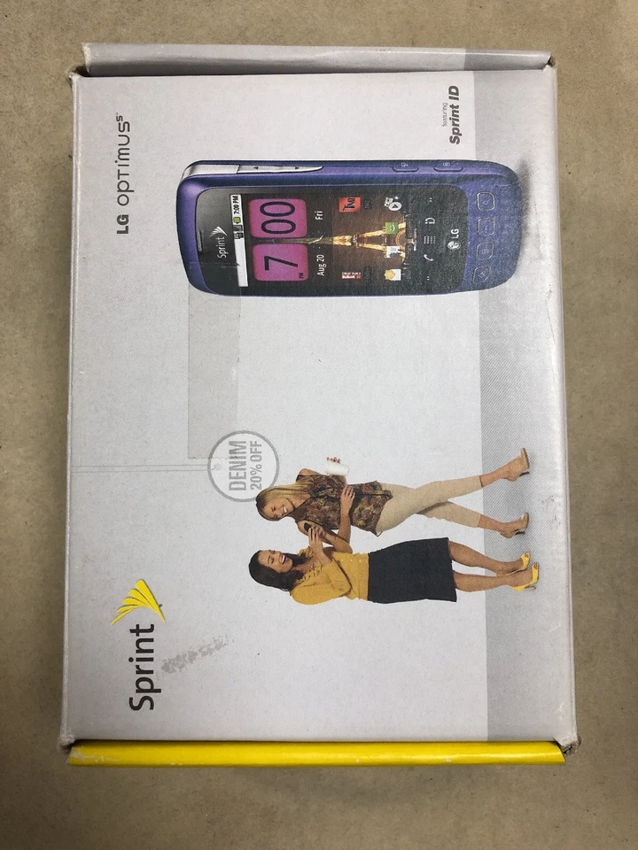 LG Optimus S LS670 Púrpura CDMA (Sprint) Buen Estado Buen IMEI -20047- Foto 1 de 1