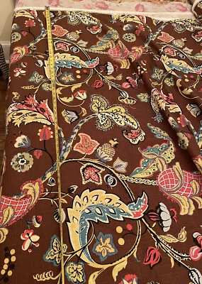 Lot Of Covington Fabric Willmington 13+ Yards Linen Blend - Image 1 of 4