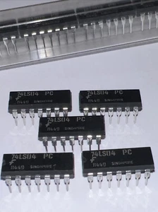 74LS04 PC IC CHIPS 14 PIN NEU MENGE 5 VON FAIRCHILD. - Bild 1 von 12