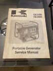 Kawasaki Ge2200 Ge2900 Portable Generator Service Repair Shop Manual
