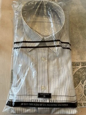 VTG Ketch Shirt 16 Half Sleeve Gentleman’s Cut Permanent Press Y2K Classic - Image 1 of 3