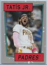 2021 Topps Throwback Thursday Fernando Tatis Jr. #98 1985 Topps Duran Duran TBT