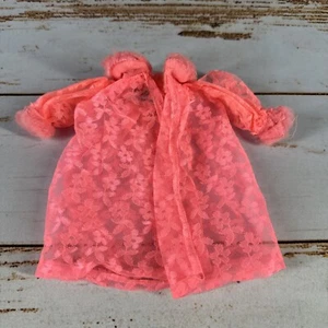 Vintage Barbie Lovely Sleep Ins Outfit #1463 Bright Pink Robe Mattel Tagged 60s, - Picture 1 of 3