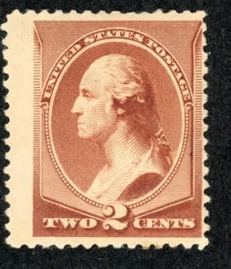 US 210 MH 2c 1883 Washington - Picture 1 of 2