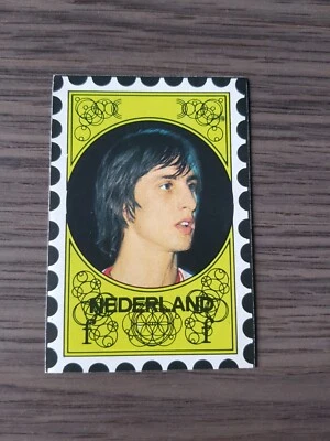 JOHAN CRUYFF 1972 VANDERHOUT VOETBALSTERREN RARE IMAGE no panini AJAX BARCELONA - Image 1 of 4
