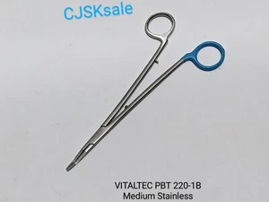 VITALITEC PBT220-1B Clip Medium Stainless (USED). - Picture 1 of 13