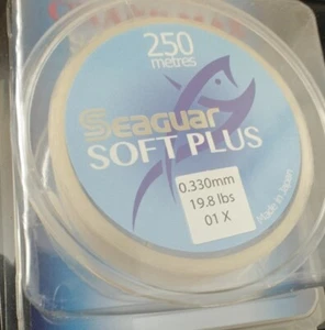 Seaguar Grand Max Soft Plus Fluorocarbon Fishing Line 19.8lb 0.330mm 250m Spool - Picture 1 of 1