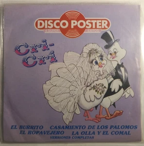 CRI-CRI -EL BURRITO- 1985 MEXICAN 7" EP PS, PROMO, CHILDREN - Picture 1 of 4