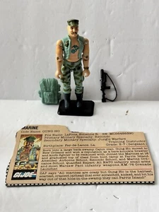 GI JOE ARAH 1983 GUNG HO 100% COMPLETE W/ FILE CARD HASBRO VINTAGE - Picture 1 of 6