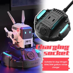 Gravastar Gallium Nitride 65W Fast Charging Plug GaN Fast Charger socket 1.5m - Picture 1 of 7