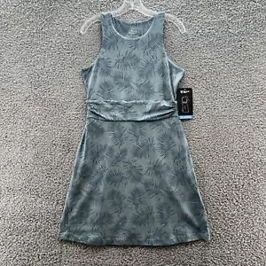 KUHL Dress Womens Medium Blue Green Print Skyla SPF Outdoor Pockets - Picture 1 of 15