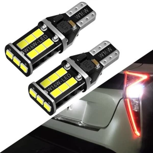 AUXITO 2X T15 921 912 Backup Reverse Light LED Canbus ERROR FREE Bulb 6000K - Picture 1 of 12