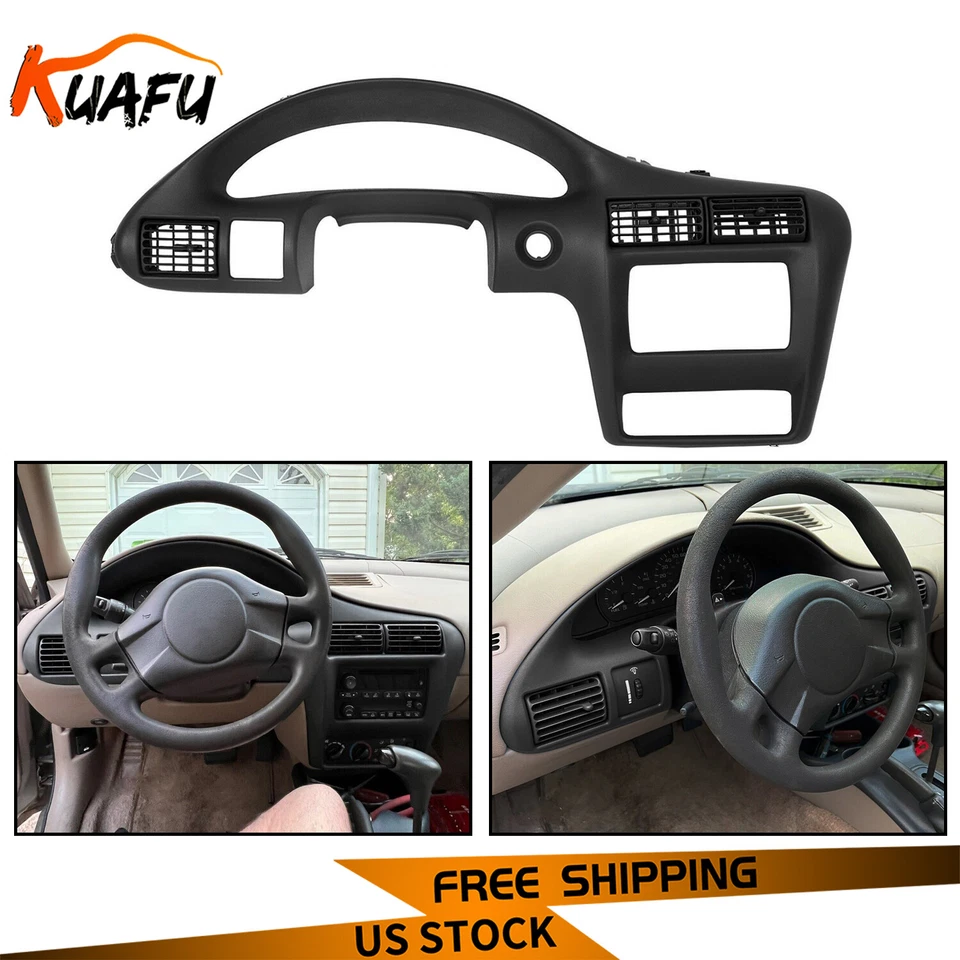 Fits Chevy Cavalier 2000-2005 Dash Panel Dashboard Cover Speedometer Bezel Trim Foto 1 de 4