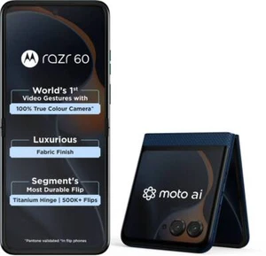 MOTOROLA Razr 60 (Gibraltar Sea, 256 GB 8 GB RAM)Dimensity 7400X Global Version. - Picture 1 of 24