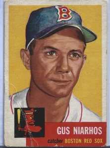 1953 Topps #63 Gus Niarhos Boston Red Sox EX-EXMT - Picture 1 of 2