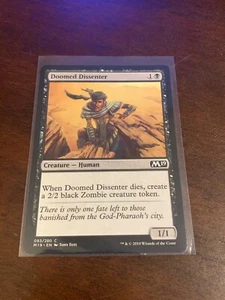 Magic the Gathering 2019 Doomed Dissenter - Imagen 1 de 2
