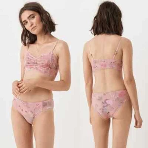 Spell & The Gypsy - Wild Bloom Bralette - Blush - Size M - Picture 1 of 16