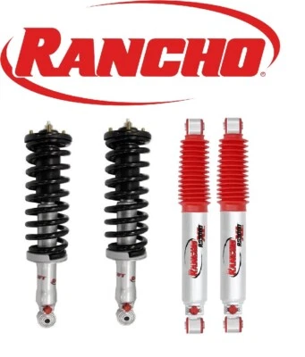 Rancho Quicklift Leveling Strut+Rear RS9000 Shocks Fits 2003-2023 Toyota 4Runner Foto 1 de 4