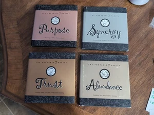 The Portable Seven Habits - Lot of 4 Hardcover Stephen Covey Purpose, Trust - Foto 1 di 9