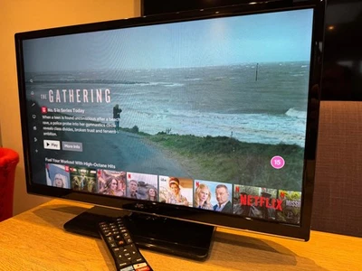 JVC LT-24C690 24″ Smart HD Ready 50 Hz Catch-up TV Freeview (720p) LED TV - Image 1 of 4