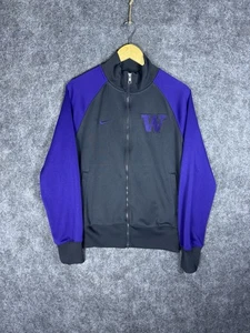 Y2K Washington Huskies Nike Zip Up Windbreaker Jacke Gr. Small NCAA lila - Bild 1 von 11