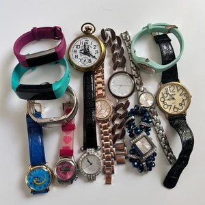 Assorted Watches Used Not Working For Parts Or Pieces lot 6 - Picture 1 of 9