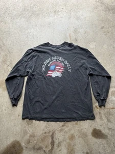 Vtg Y2K Golden Aspen Rally New Mexico Biker USA Motorcycle Long Sleeve TShirt 2X - Picture 1 of 10