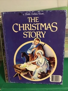 Vintage 1980 Little Golden Book The Christmas Story #456-8   - Picture 1 of 4