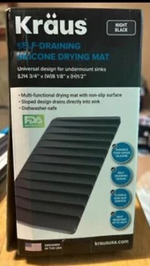 kraus silicone dish drainer. Works great for drying glasses and cups. New in box - Picture 1 of 4