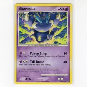 Pokémon TCG Skorupi 128/147 Supreme Victors Carta Comune Regolare EN-LP 2009 - Foto 1 di 3