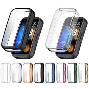 Boîtier de montre housse de protection en TPU pour bracelet Huawei 10/10 NFC/9/9 NFC/8/8 NFC - Photo 1/26
