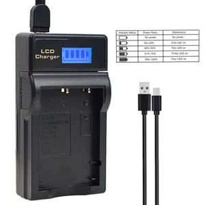 Battery charger For Sanyo NP-40 Xacti VPC-E1075 VPC-E1090 Benq DC X600 DLI-102 - Picture 1 of 7