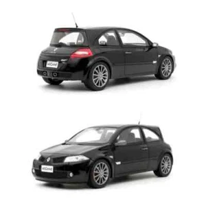 1/18 RENAULT - MEGANE PHASE 2 RS 2005 NEGRO OTTO MODELS - Imagen 1 de 7