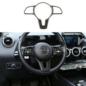 For Benz 2019-2022 G-Class Dry Carbon Fiber Interior Cover Steering Wheel Trim - Picture 1 of 11