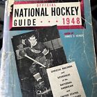 1948 NHL Hockey Media Guide 46-47 stats POOR See Contents List Maurice Richard